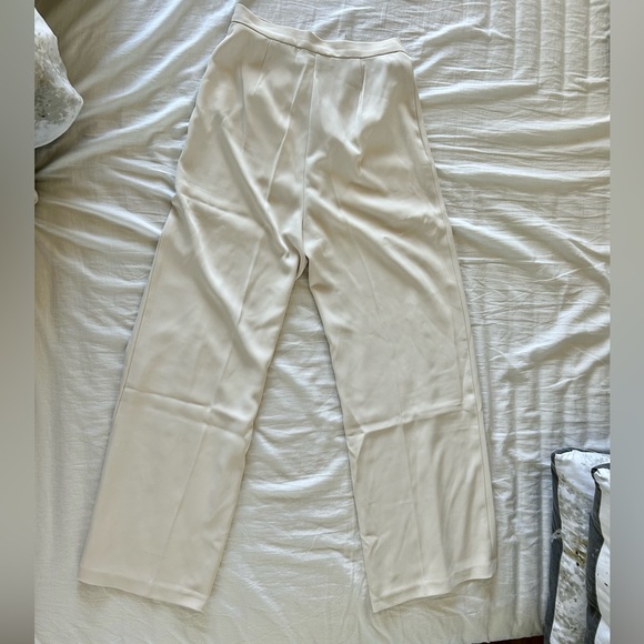 Love Bonito Raevyn Classic Straight Leg Pants (Cream XS) - Picture 6 of 6